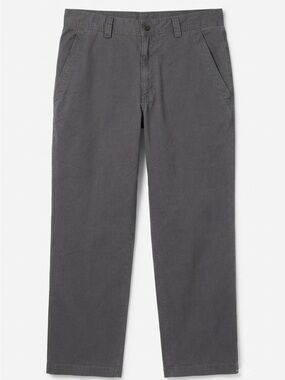 Dark Grey Flat-front Trousers Kenneth Cole Reaction